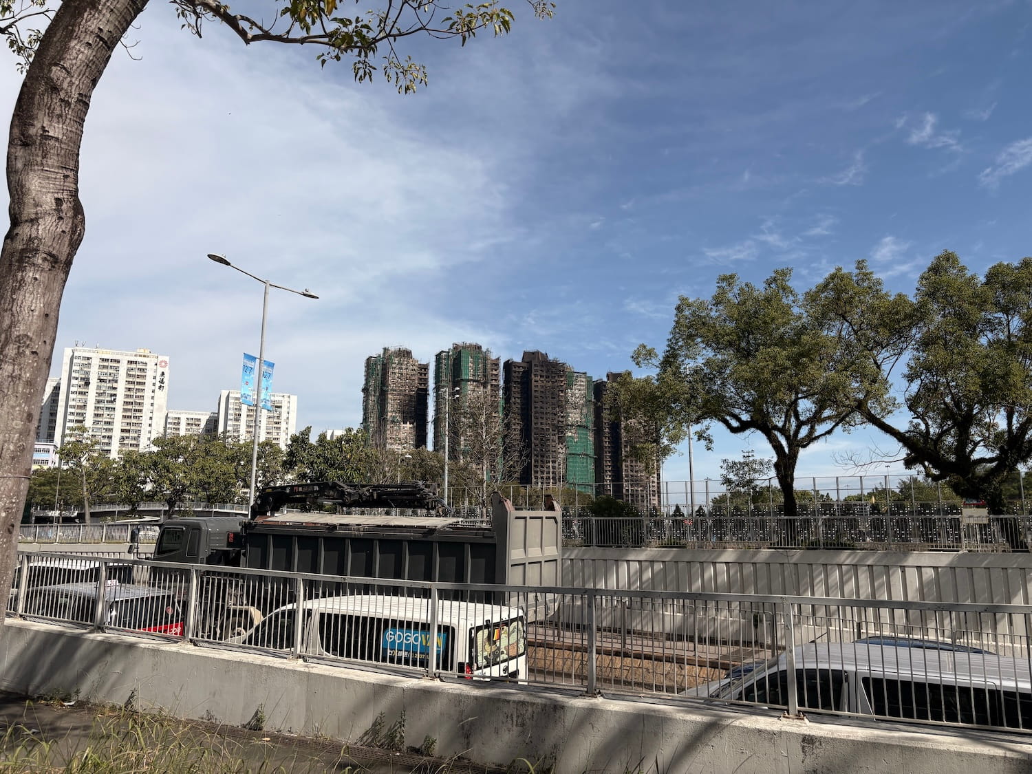 I walked around after helping