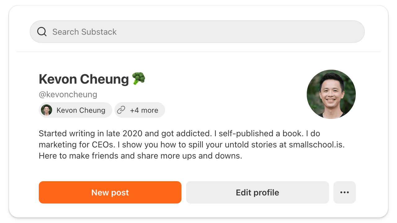 Substack Profile